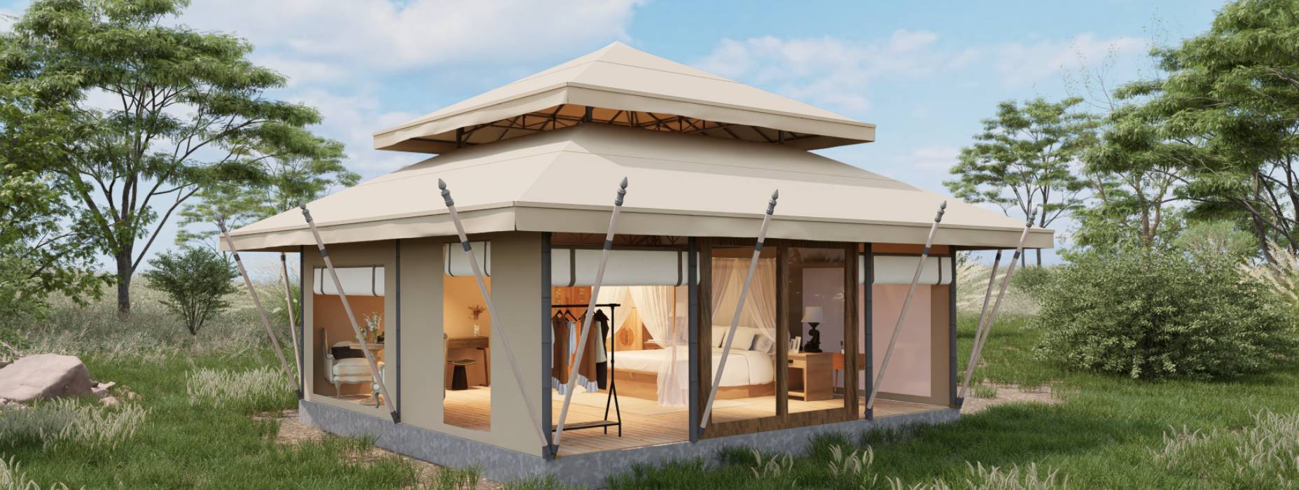 南陵县户外野奢帐篷